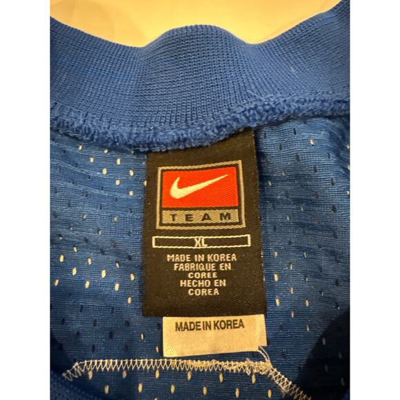 Philadelphia 76ers Allen Iverson #3 Basketball Jersey Youth XL Blue Red +2 Nike - Picture 6 of 10